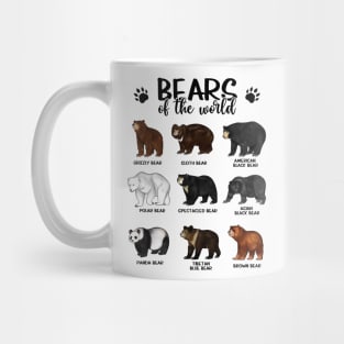 Bears of the world - Bears Mug